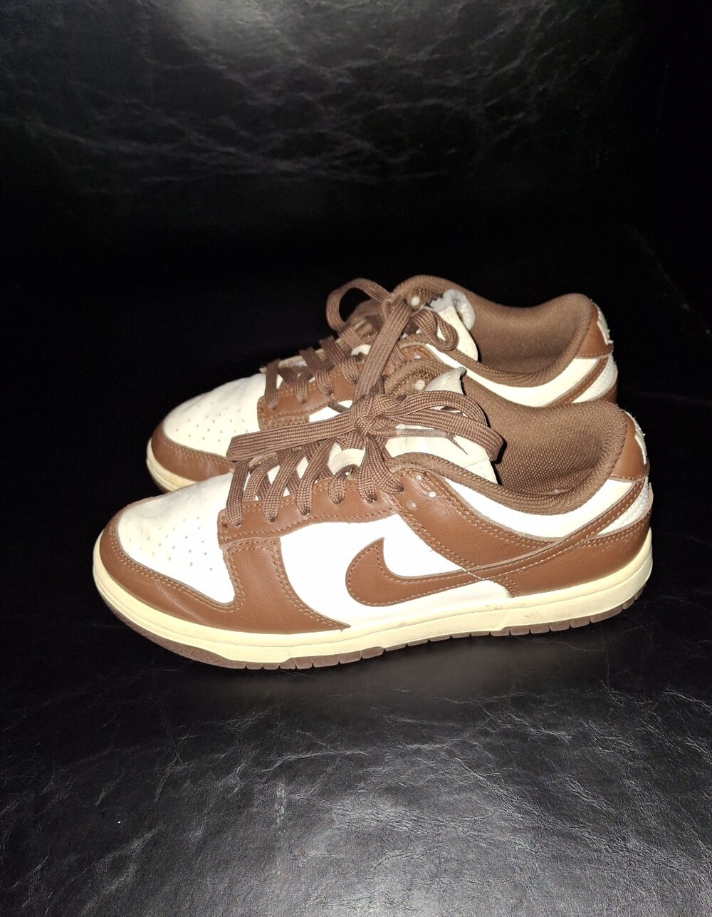 Nike Dunk Low Cacao Wow Brown and White Low-Top Sneakers size 6.5